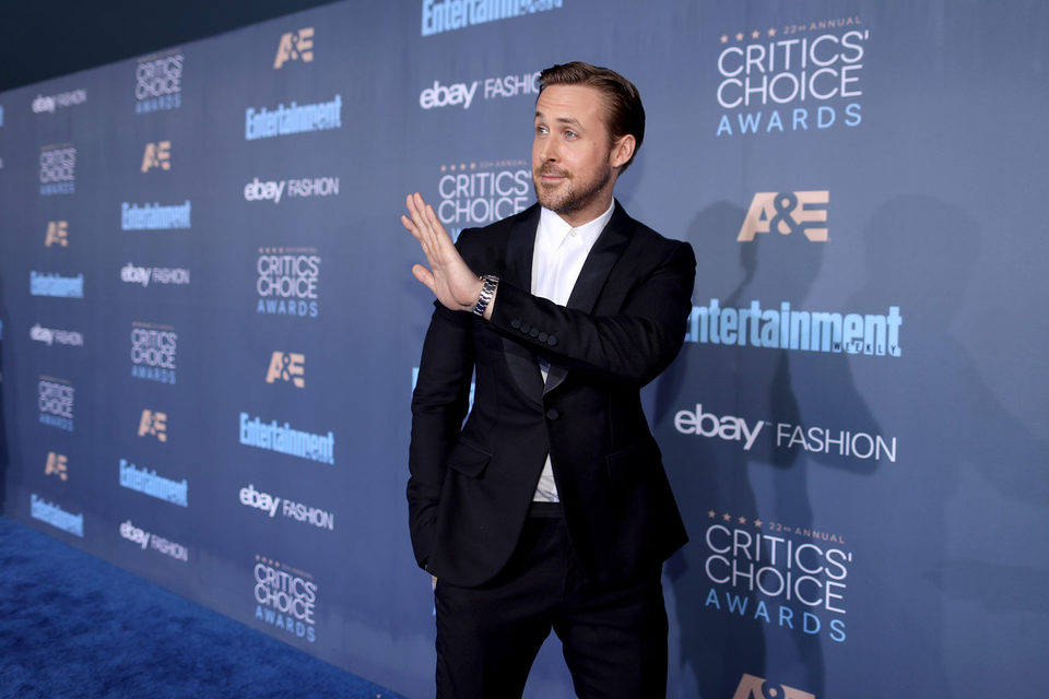 Ryan Gosling, the star in 'La La Land'