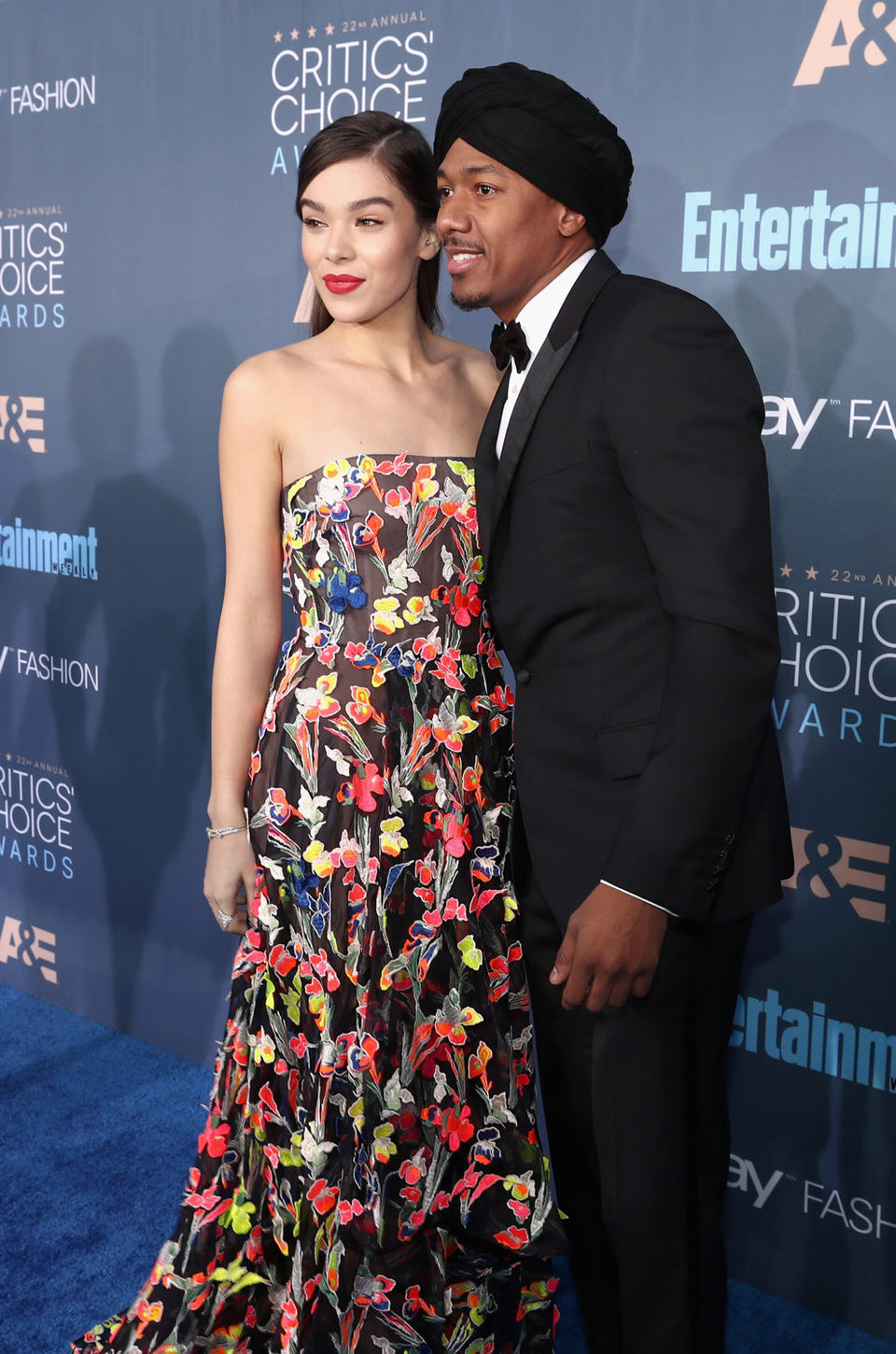 Hailee Steinfel with a rapper Nick Cannon
