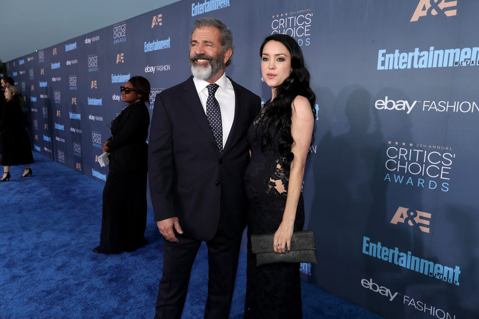 The couple Mel Gibson and Rosalind Ross