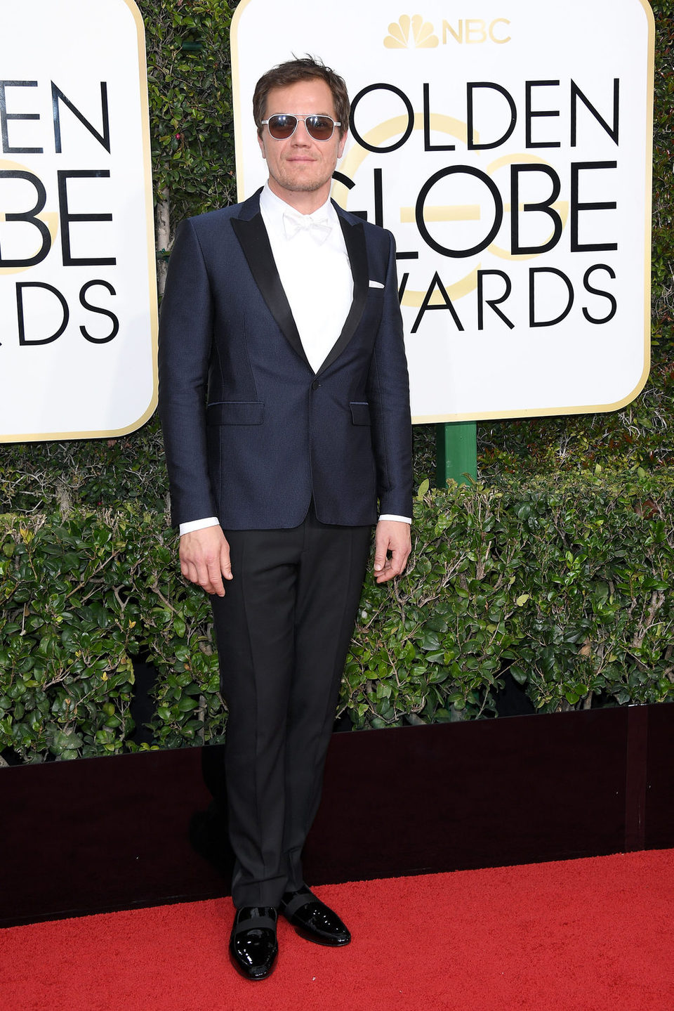 Michael Shannon at the 2017 Golden Globes red carpet