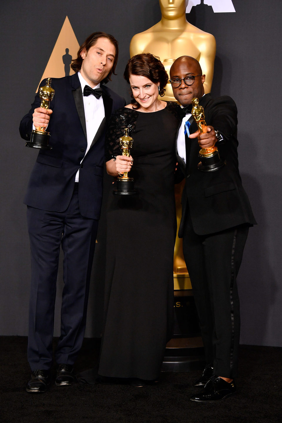 The producers of 'Moonlight', winner of the Oscar 2017 for Best Film