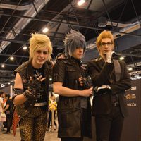 Prompto, Noctis and Ignis from 'Final Fantasy XV'