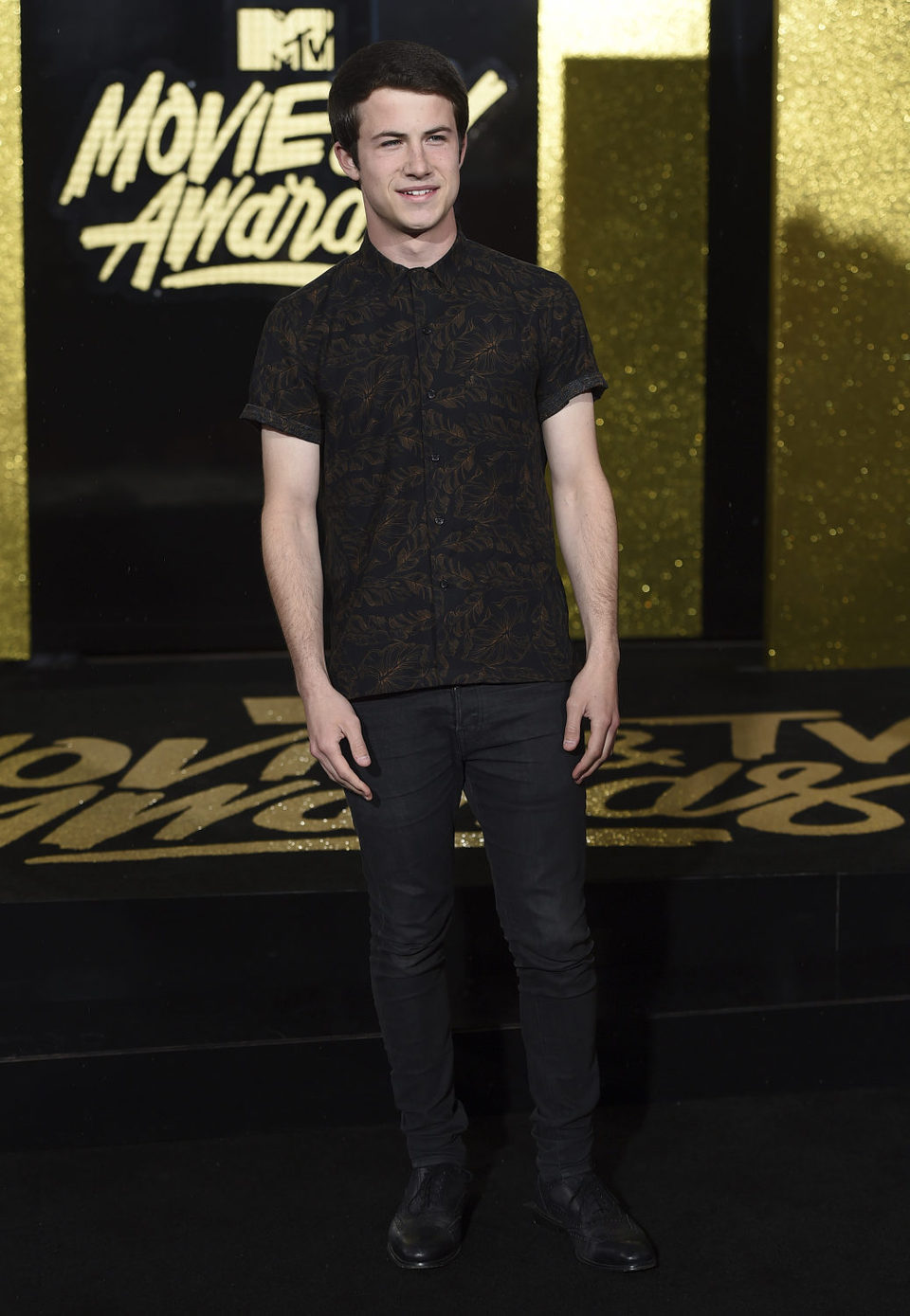 Dylan Minnette in the MTV Movie & TV Awards 2017