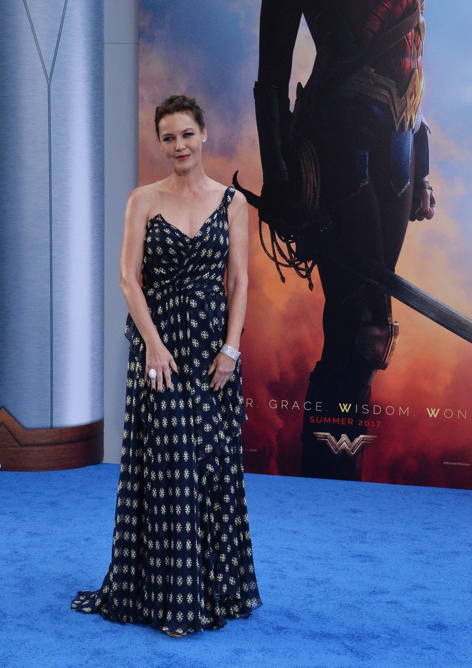 Connie Nielsen at the 'Wonder Woman' premiere