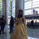 Fan dressed up like Bella in the D23