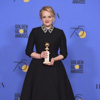 Elisabeth Moss wins Best Tv Actress of Drama Golden Globe 2018