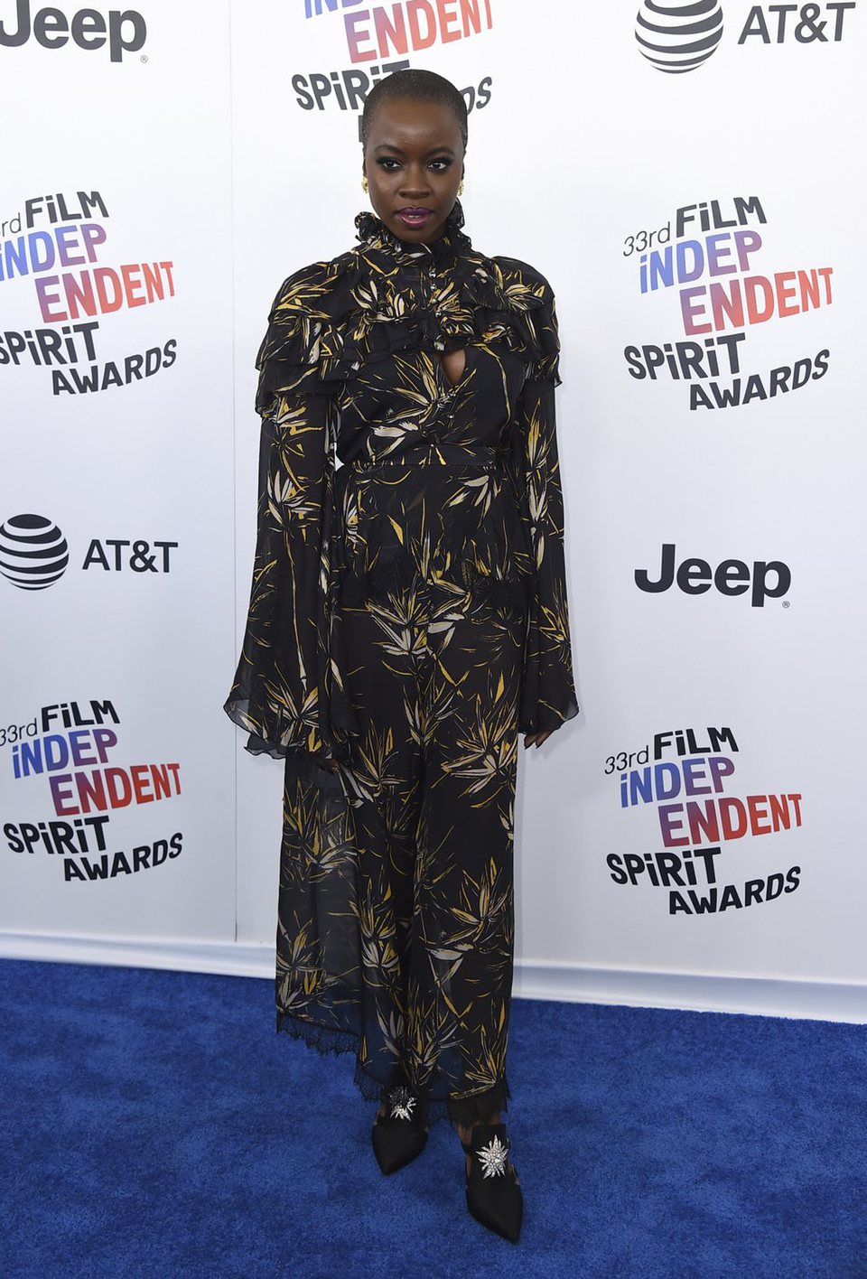 Danai Gurira at the Spirit Awards 2018