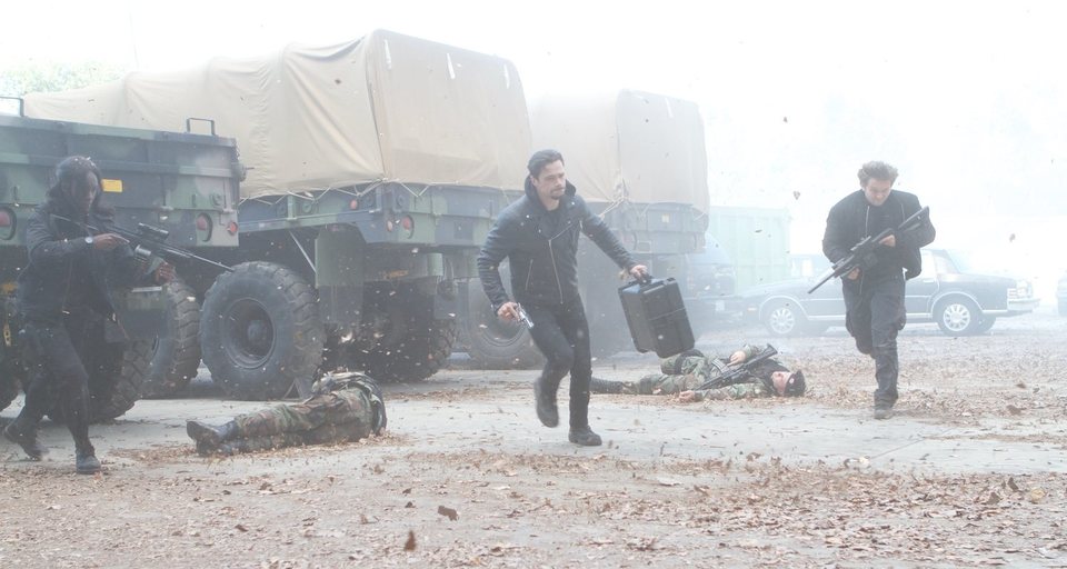 Imagen de la película The Hurricane Heist