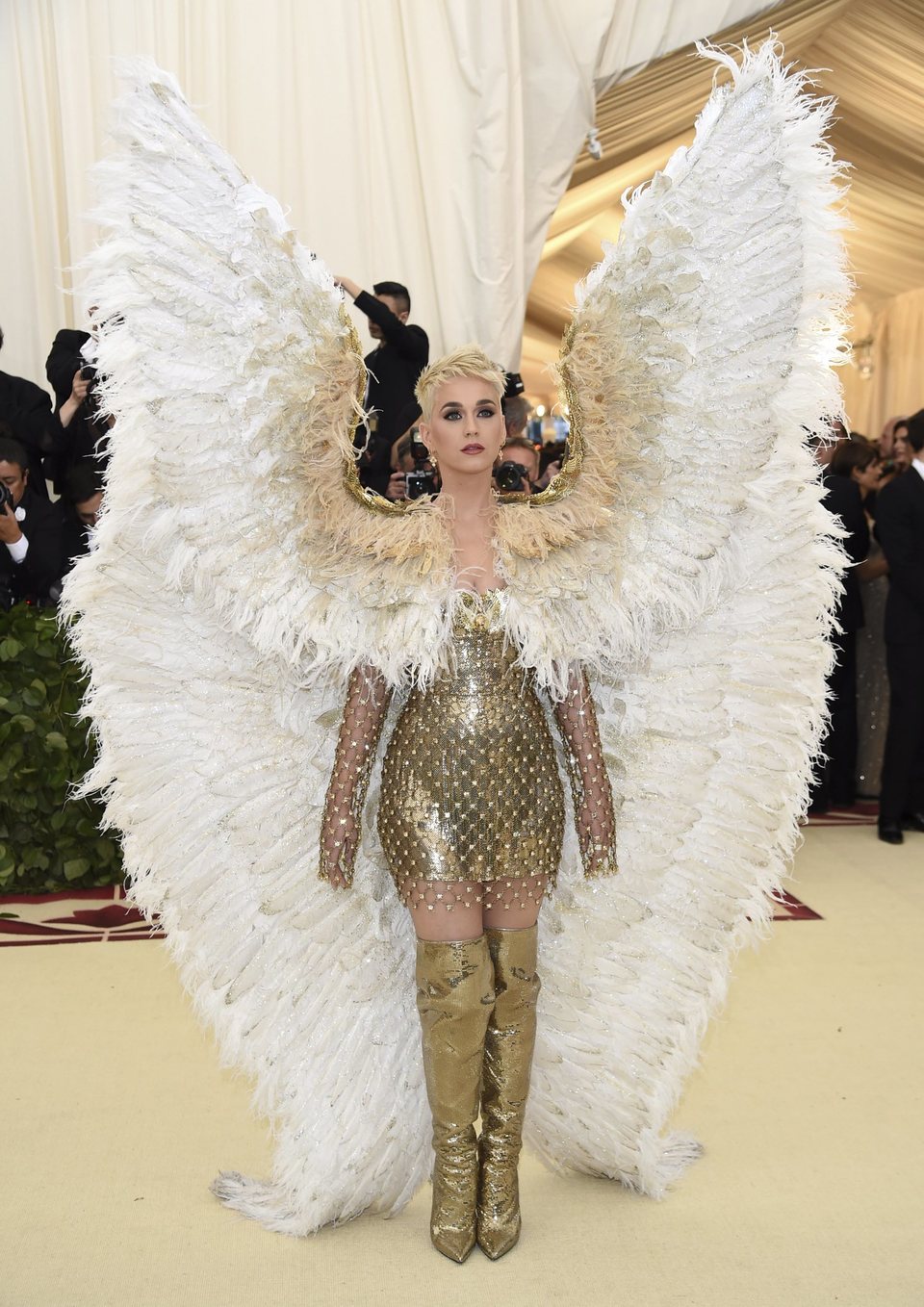 Katy Perry at the Met Gala 2018