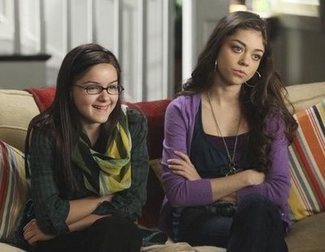 Sarah Hyland defends Ariel Winter after she's criticised for wearing a semi-sheer dress