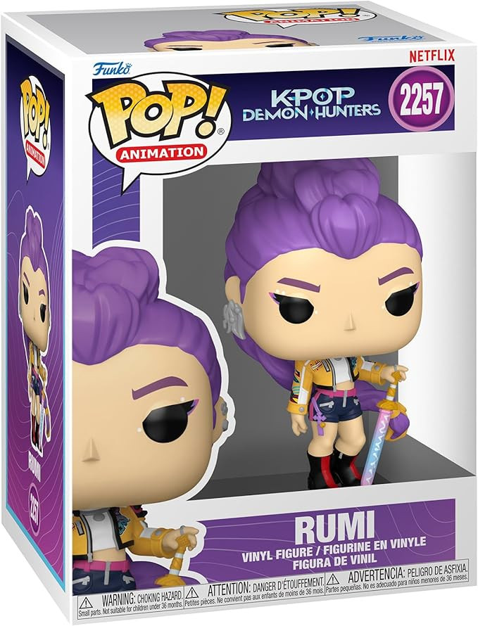 Funko Pop Rumi K-Pop Demon Hunters: Figura de vinilo