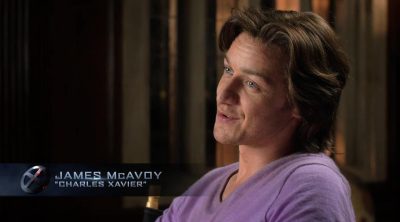 James McAvoy Becomes Charles Xavier