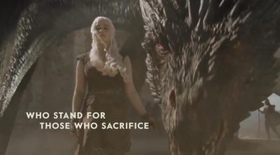 Election campaign 'Game of Thrones'