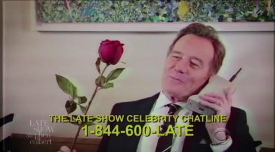 Late Show's Celebrity Chat Line
