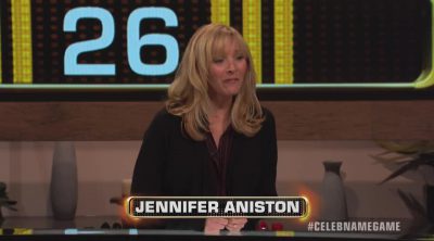 Lisa Kudrow and Courteney Cox at 'Celebrity Name Game'