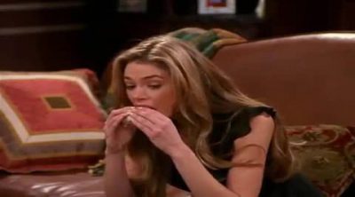 Ross tries to kiss his cousin