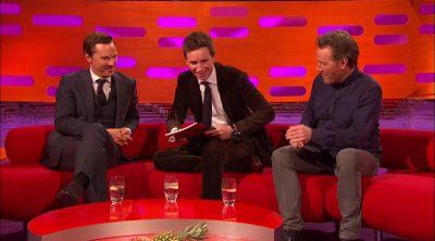 Eddie Redmayne show Benedict Cumberbatch a magic trick