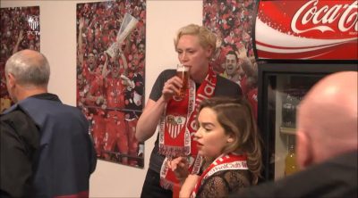 'Game of Thrones' Cast Attends a Football Game in Seville