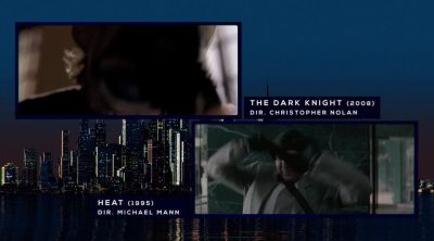 Comparison video between 'The Dark Knight' (2008) and 'Heat (1995)