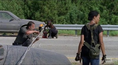 'The Walking Dead' 7x09 Cable scene