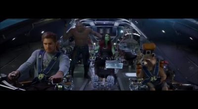 'Guardians of the Galaxy vol.2' clip: Stard Lord and Rocket fight for being the greatest pilot