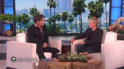 Johnny Depp talks to Ellen DeGeneres about playing Trump