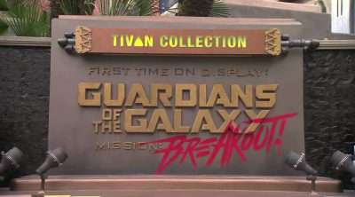 Presentation of 'Guardians of the Galaxy - Mission: BREAKOUT!' ride