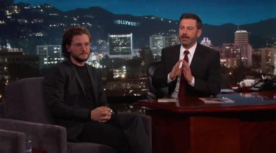 Kiy Harington in 'Jimmy Kimmel Live'