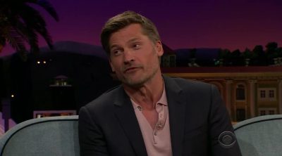 Nikolaj Coster-Waldau in 'The Late Late Show'