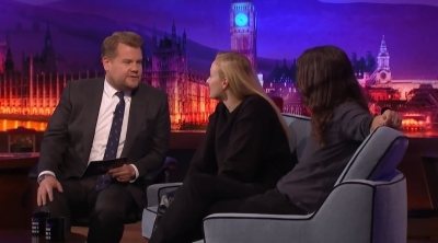 Sophie Turner in 'The Late Late Show with James Corden'