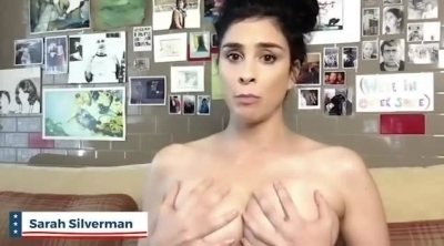 Celebrities ask for your vote naked