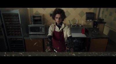 Cadillac Ad with Timothée Chalamet as Edward Scissorhands' son