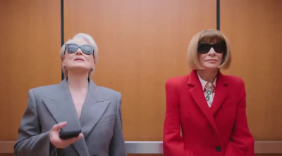 Miranda Priestly and Anna Wintour finally meet