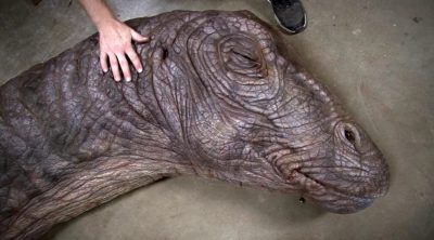 'Jurassic World' Apatosaurus' Making Of