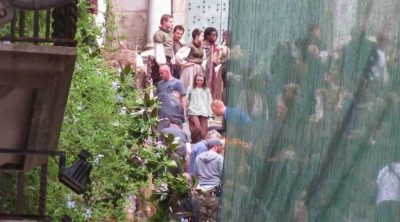 Maisie Williams 'Game of Thrones' Shooting