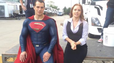 Henry Cavill and Amy Adams join the Ice Bucket Challenge