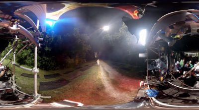 'Jurassic World' - 360° motorcycle ride