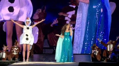 'Let it go' - Taylor Swift and Idina Menzel