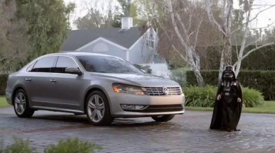 Star Wars-themed Volkswagen advertising #1