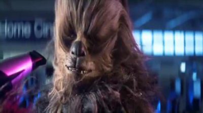 Currys PC World Megastore advertising with Chewbacca