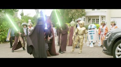 'Star Wars-themed Greenpeace advertising against Volkswagen