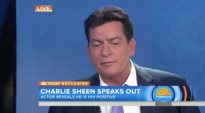Charlie Sheen admits that he's HIV positive