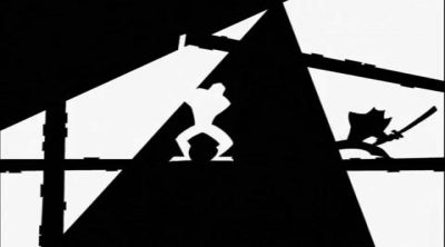 'Samurai Jack vs Ninja' scene