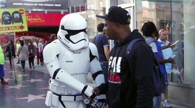 'Star Wars': Mark Hamill goes undercover as a Stormtrooper