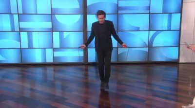Jake Gyllenhaal shows off his physique on Ellen's