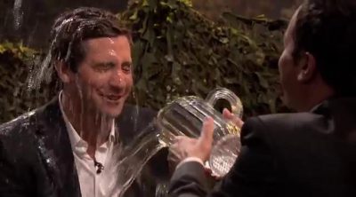 Water war between Jimmy Fallon and Jake Gyllenhaal