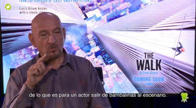 Ben Kingsley: 'We have to have that adrenaline rush, just like Philippe on the wire'