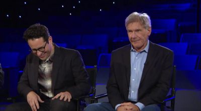 Harrison Ford spoiling 'Star Wars: The Force Awakens'