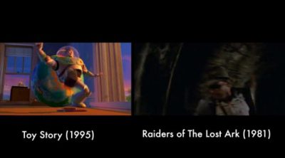 Pixar tribute to classic cinema
