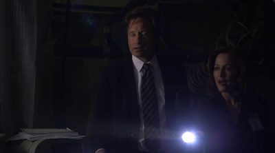 Mulder and Scully kiss on Jimmy Kimmel's live!